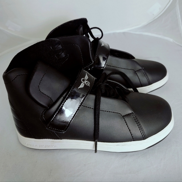 NWOT Creative Recreation Geno Hi-Top Sneaker, Black, Size 4Y - Picture 7 of 11